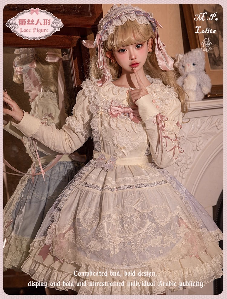 【受注予約~12/23】Race Doll エプロン【花与珍珠匣】