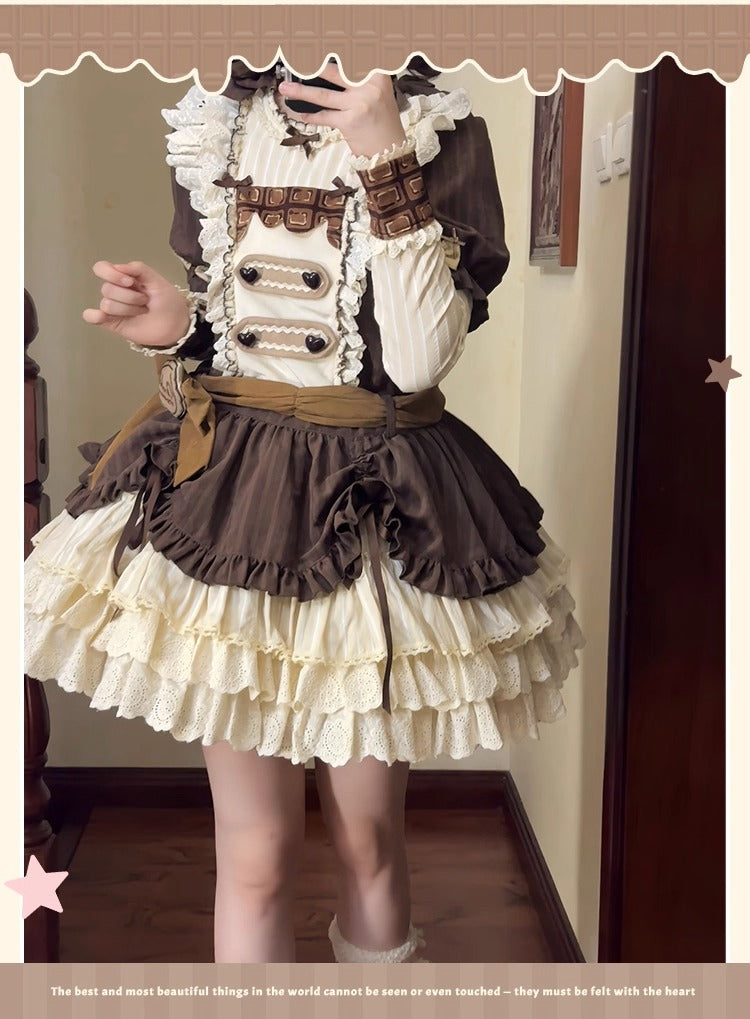 [Pre-orders until October 9th] Hazelnut Cocoa Dress/Jumper Skirt [Doujingo]