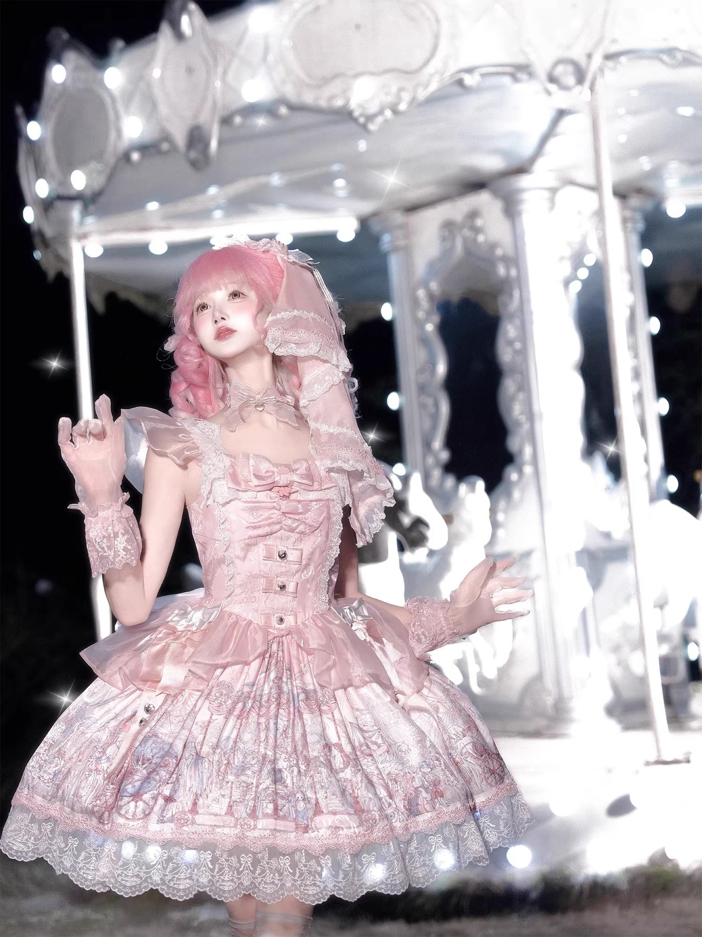 【受注予約~2/22】Dreamland Amusement Park 2.0 ジャンパースカート【Lullaby】