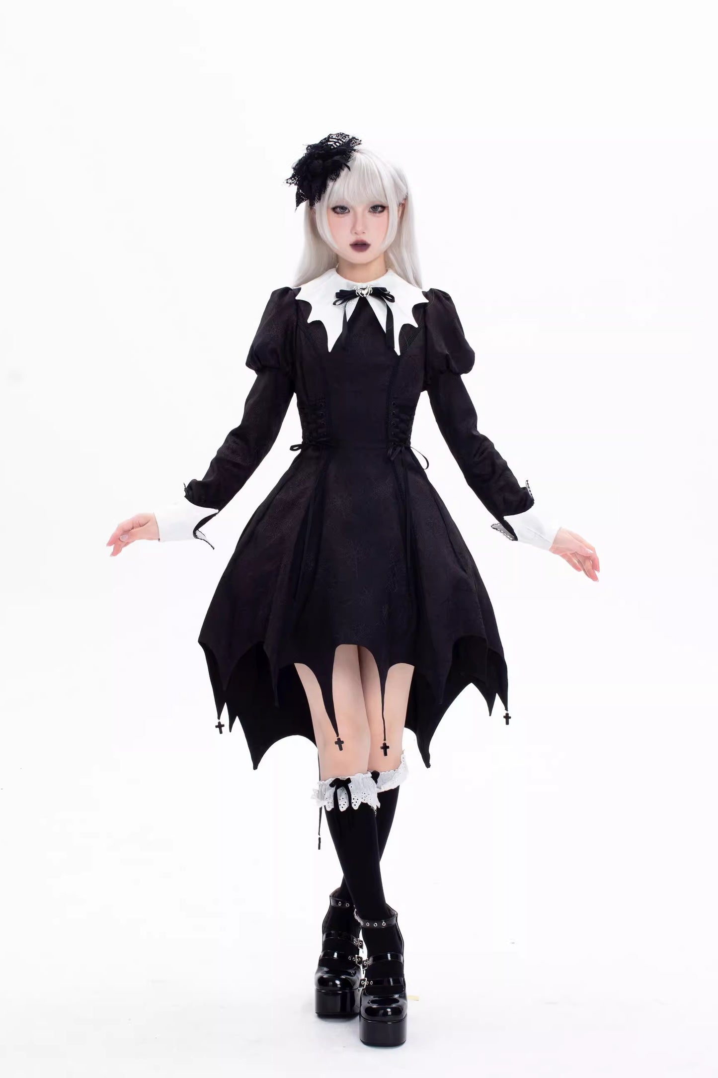 【受注予約~8/14】禁忌十字 ワンピース【銀杏指針】