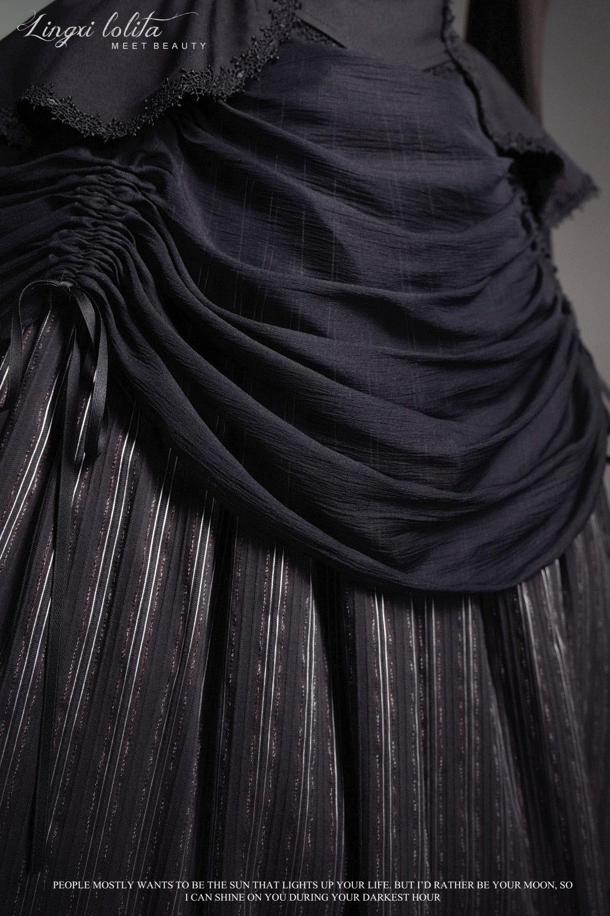 【受注予約~4/30】Striped Diary セットアップ【Lingxi】