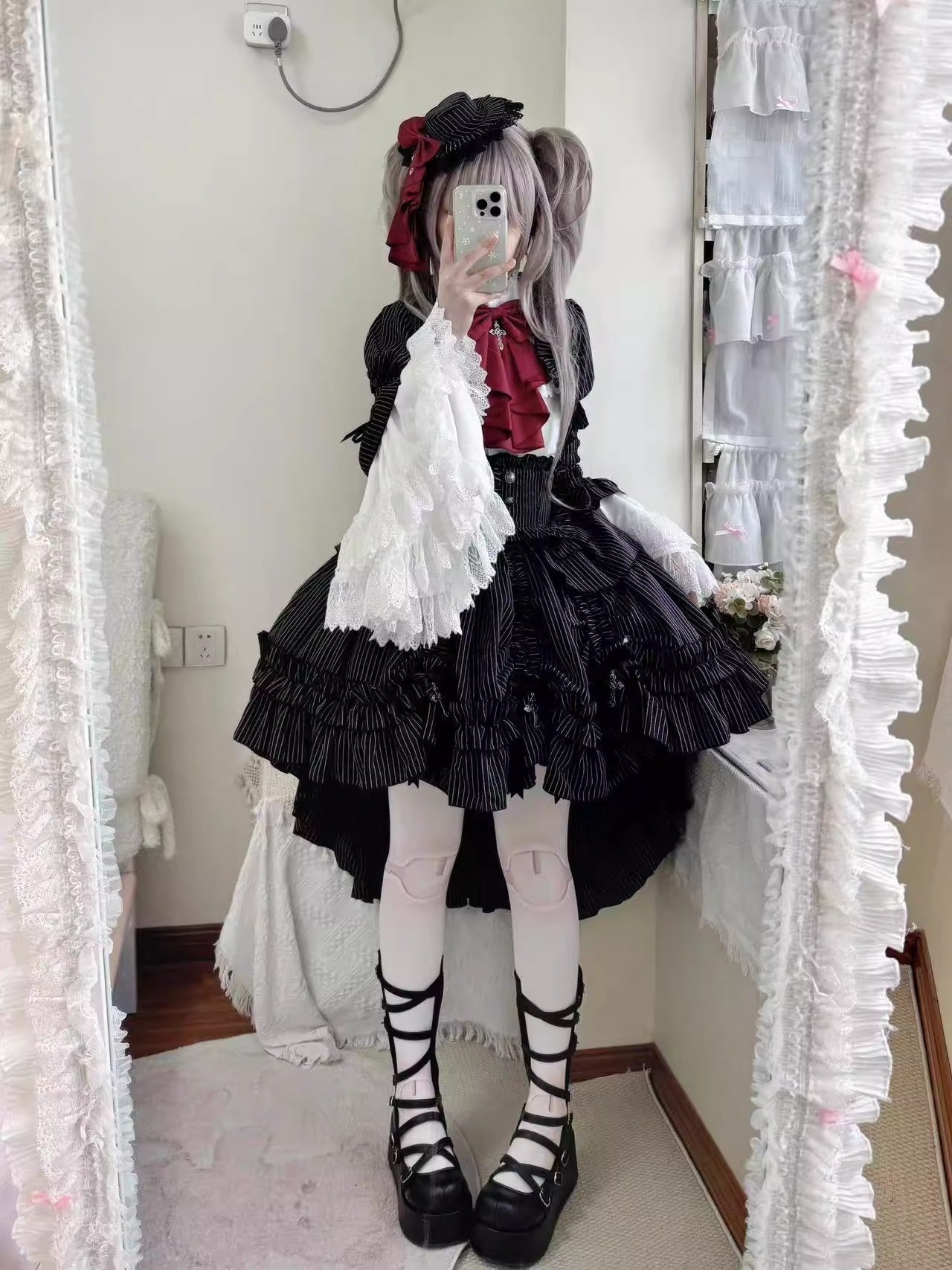 【受注予約~11/20】十字夜曲 スカート【IS ME洋装】