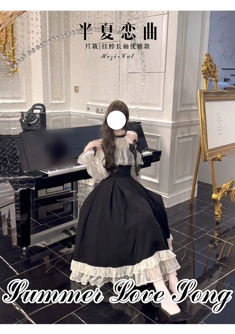 【受注予約~10/22】半夏恋曲 ワンピース【何子屋】