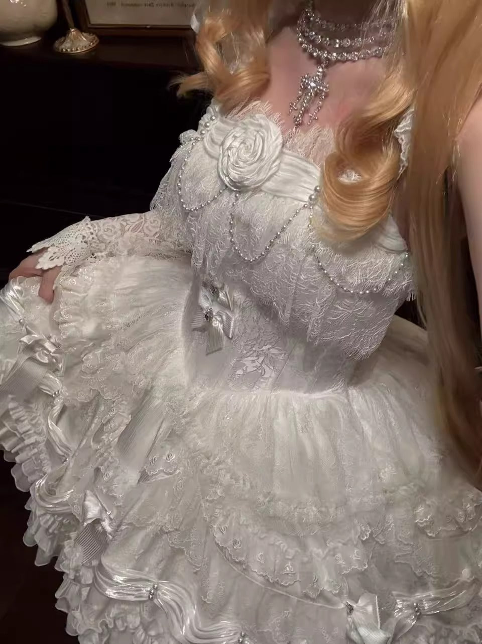 【受注予約~12/25】Gilded Dance Party ジャンパースカート【Starry Messenger】