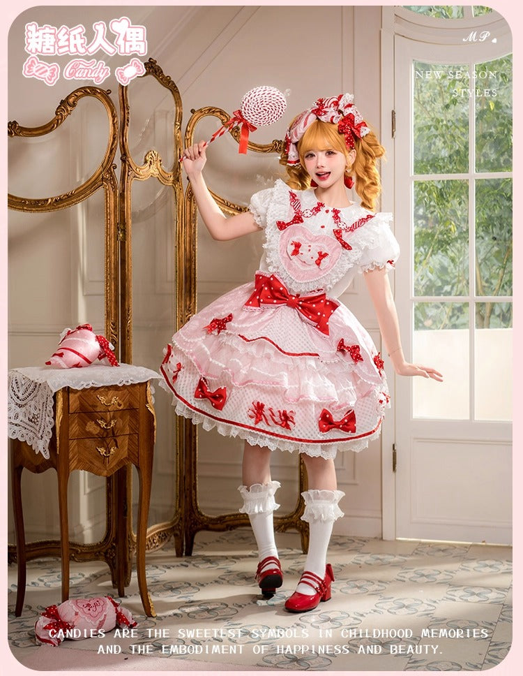 【受注予約~12/8】Candy Wrapper トップス・スカート【花与珍珠匣】