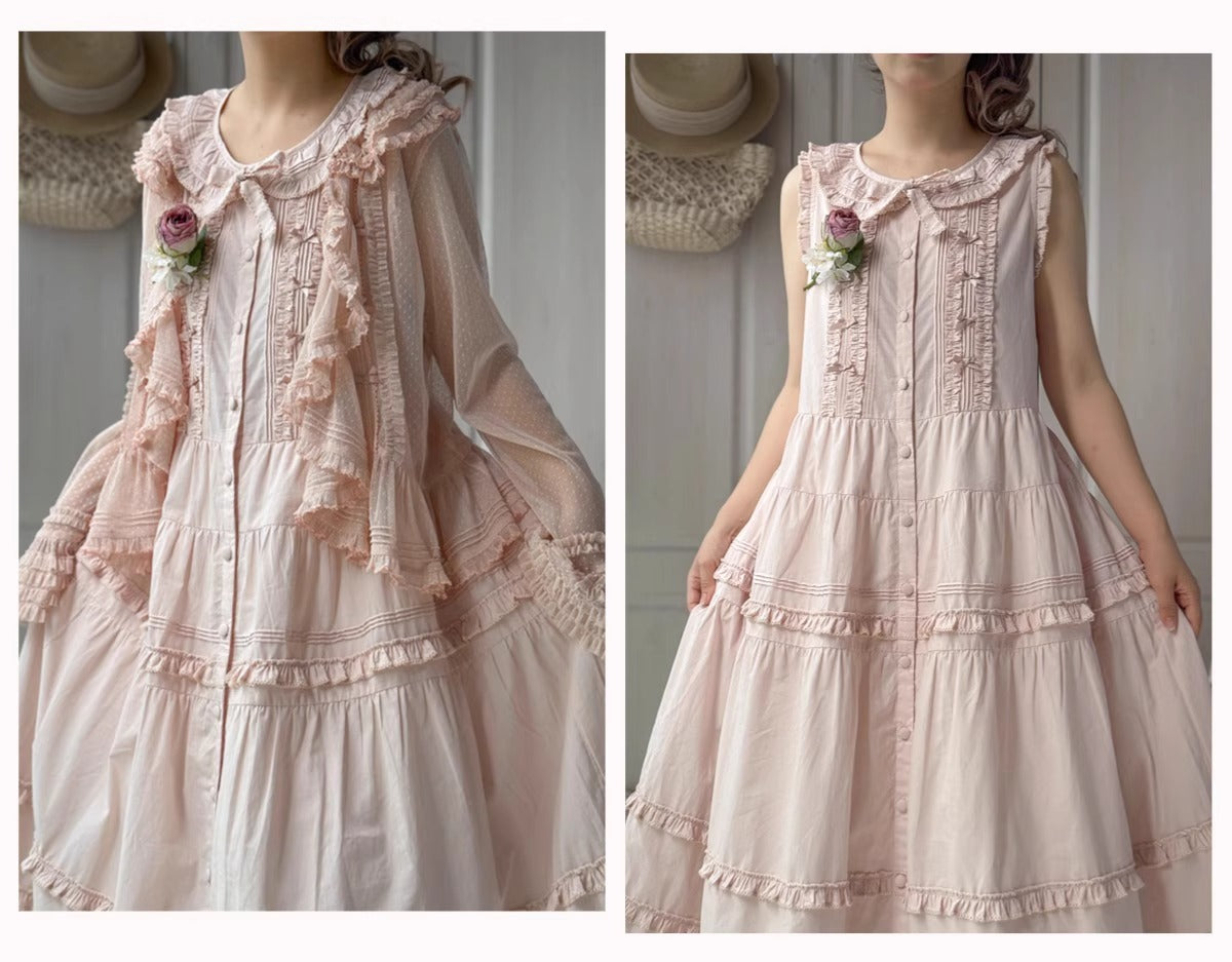 【受注予約~12/24】Lillian's Summer カーディガン(長袖)【Spring Flower Language】