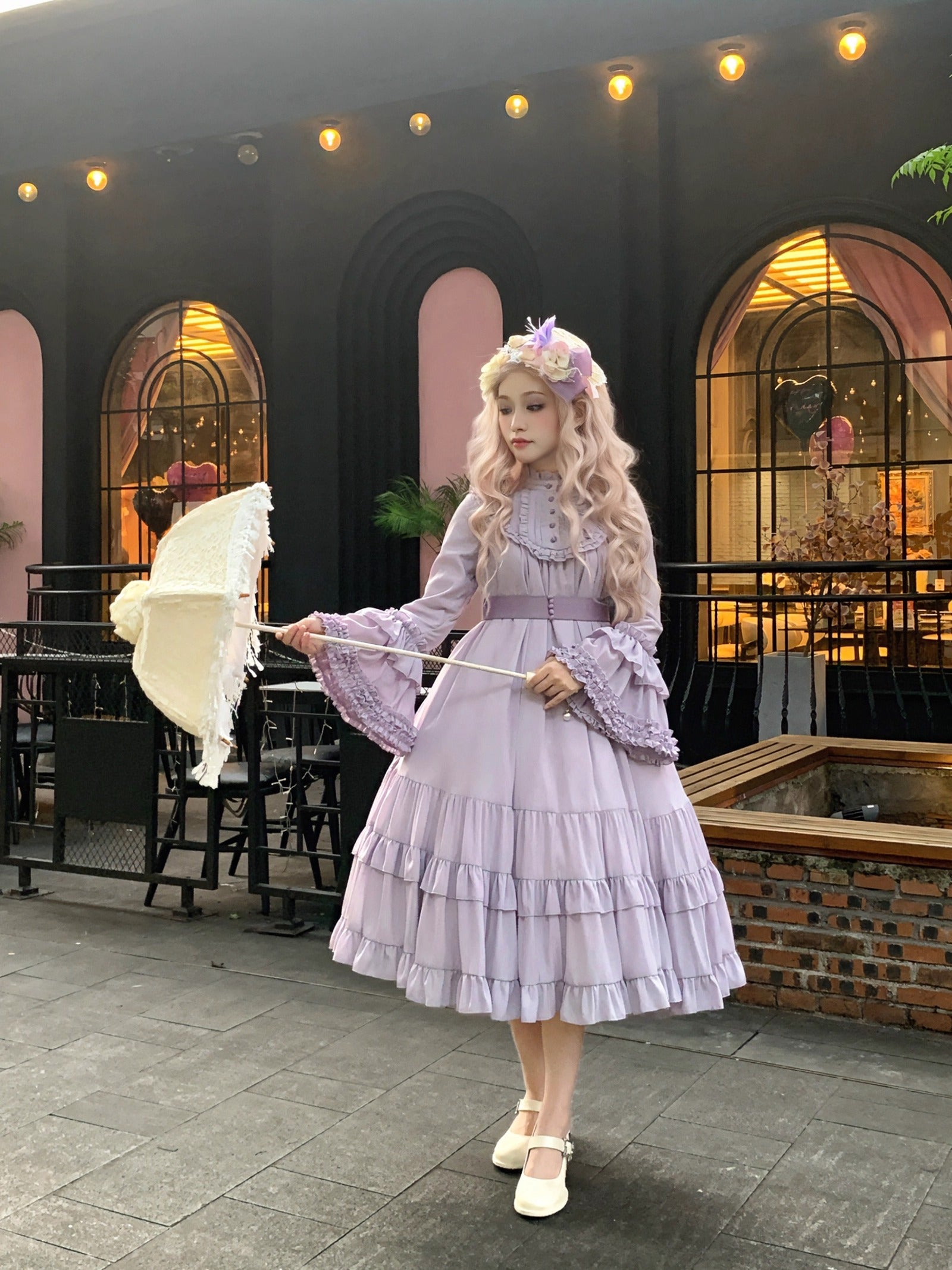 Princess of Windsor ワンピース・姫袖(ロング丈)【Little Dipper