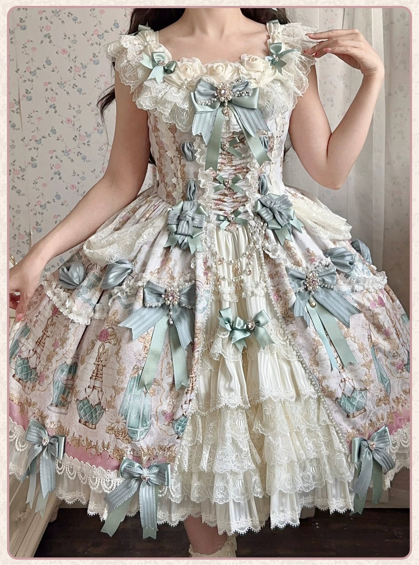 Antique Jewel Fragrance Accessoire【Zwillingsbären】