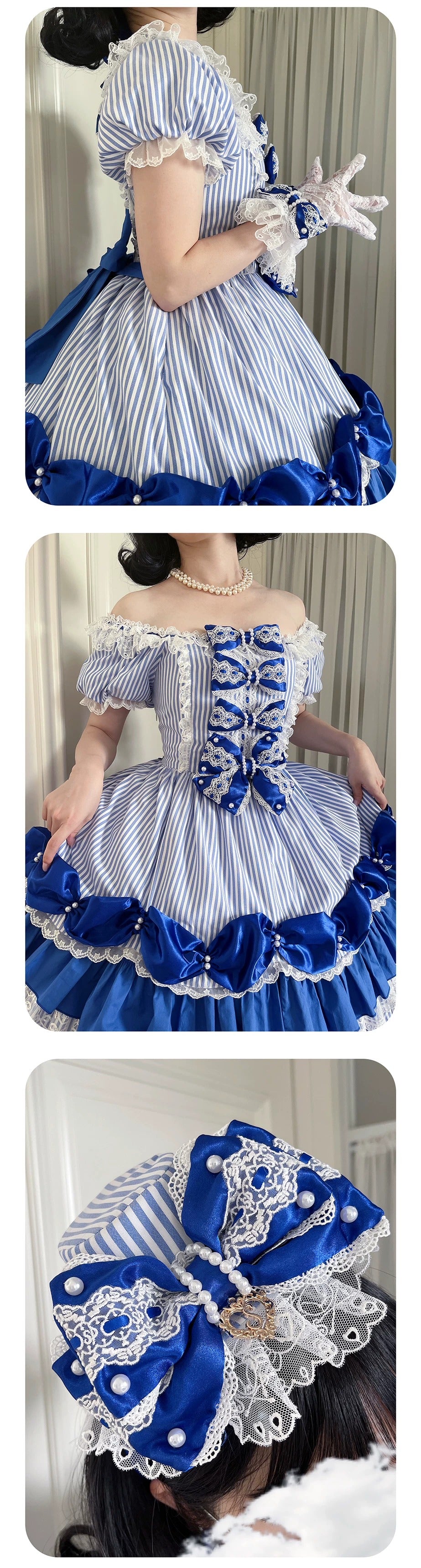 【受注予約~9/13】Stripe Sweetheart フルセット【Sheep Puff】