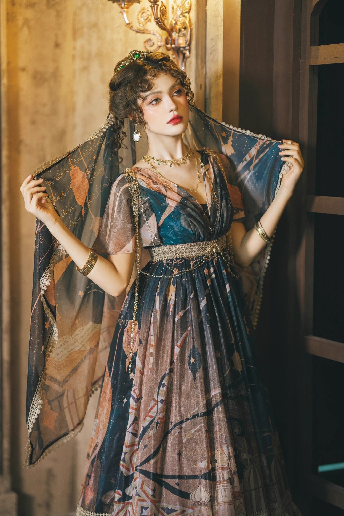 【受注予約~12/11】Stars ワンピース(タイプ1)【FaeriesDaffodil】