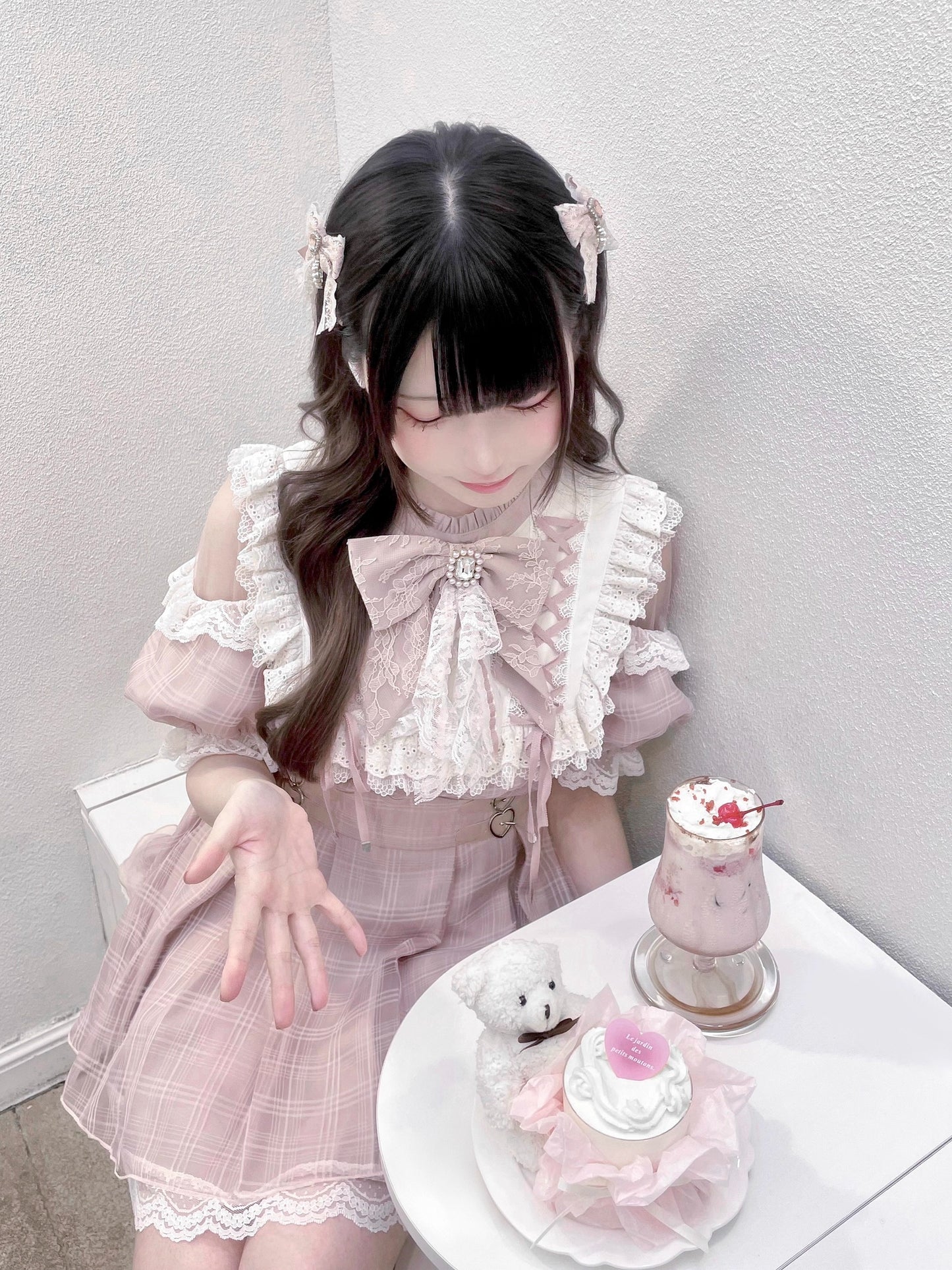 Heart Beat Angel ワンピース(ピンク)【胡桃木JK】