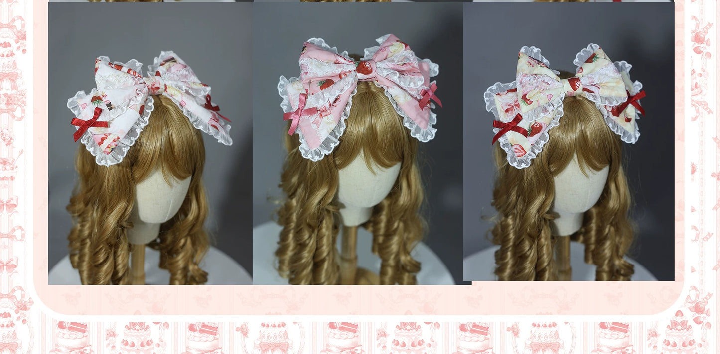 【受注予約~9/28】イチゴと花束 3.0 ワンピース・フルセット【Antique Doll】