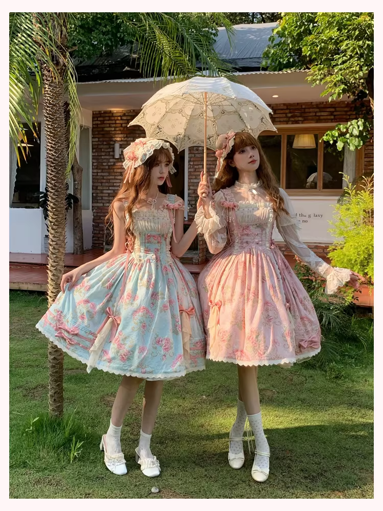 Antique Rose ジャンパースカート・ブラウス【Vivian】