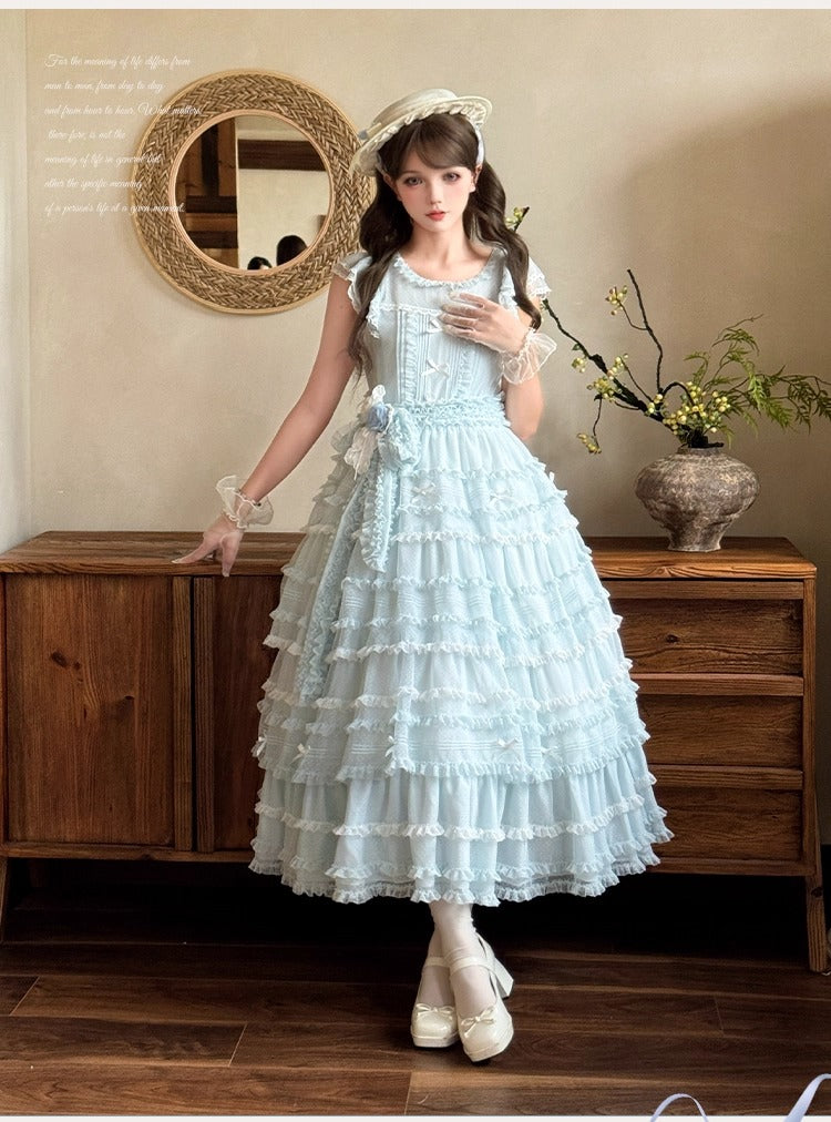 【受注予約~9/28】Summary of the Sea ジャンパースカート(タイプ2)【梅子】