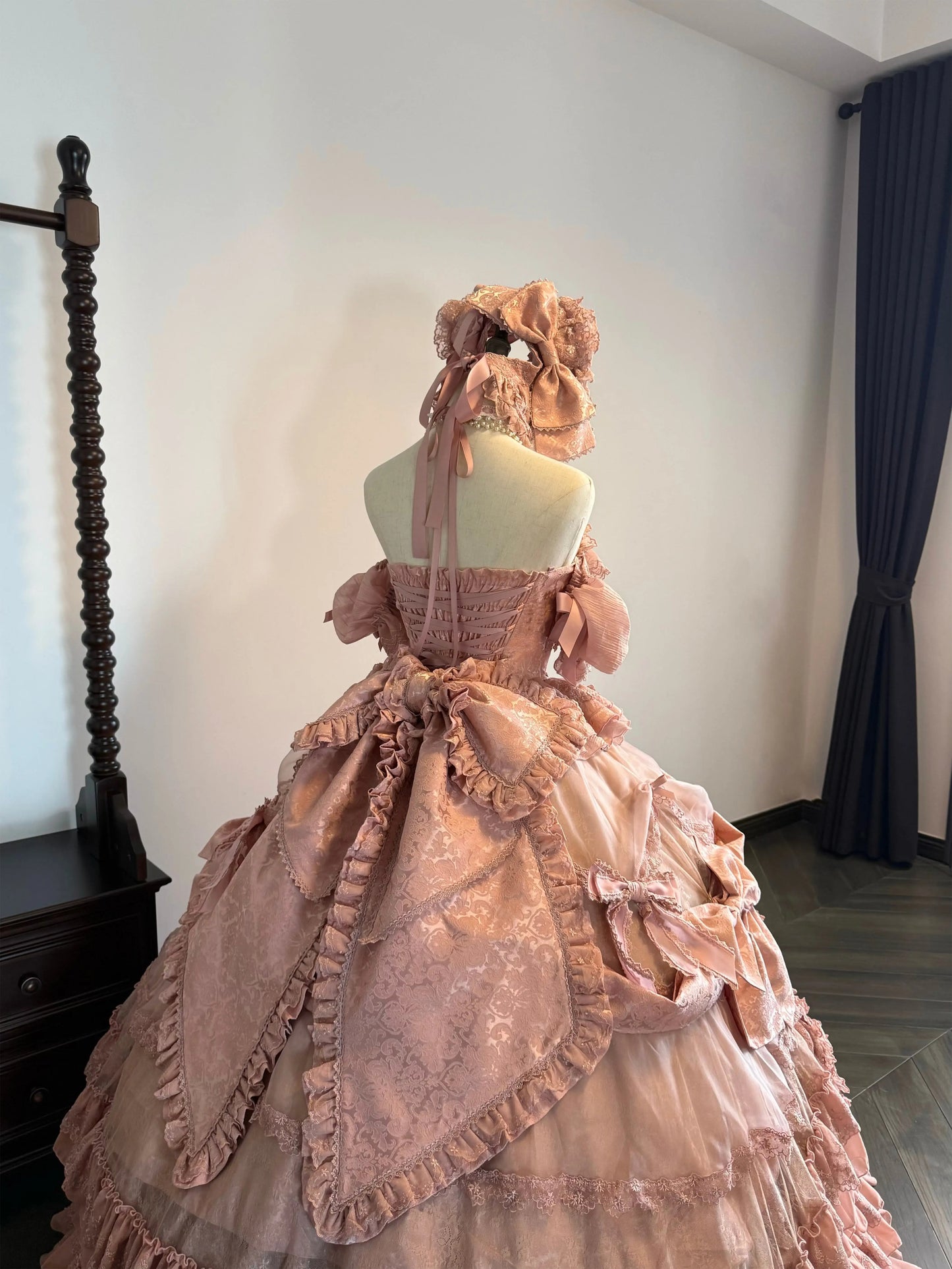 【受注予約~3/26】宝石薔薇花嫁SP スカート(ピンク)【Sweet Wood】