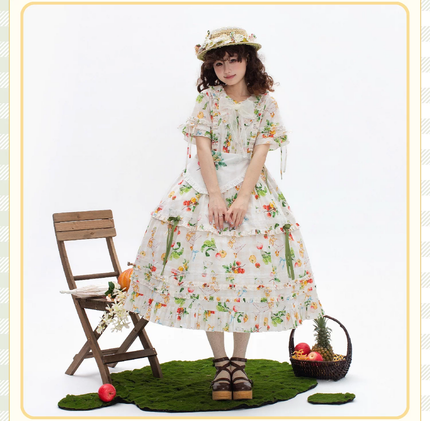 【受注予約~8/6】Summer Ode ワンピース【Summer Day】
