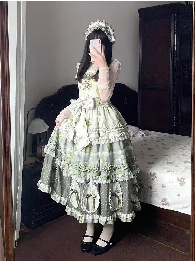 【受注予約~11/20】Pinegrass ジャンパースカート【梅子】