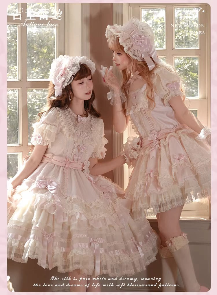 【受注予約~4/2】Antique Race アクセサリー【花与珍珠匣】