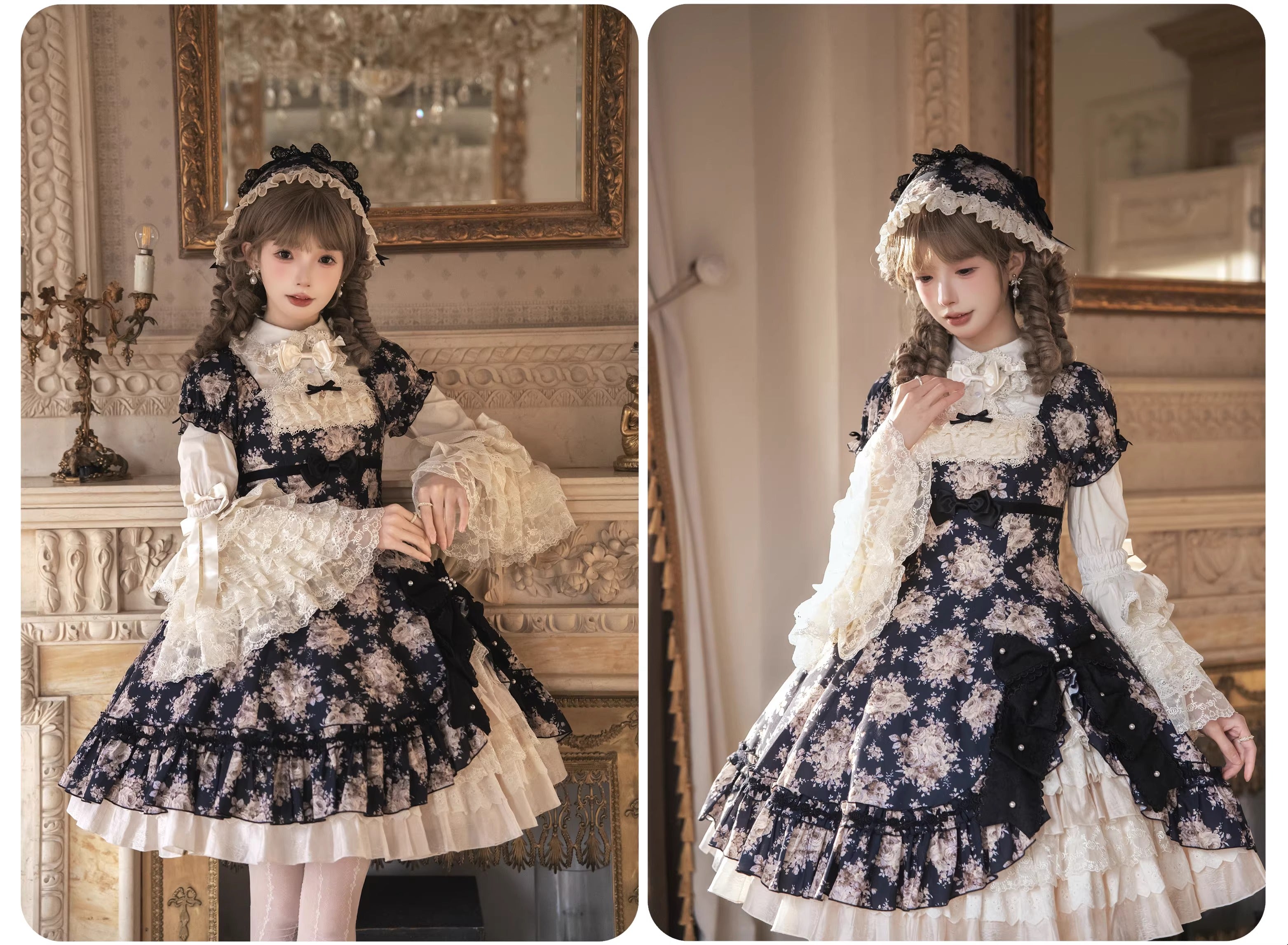 Black Rose ワンピース(タイプ2)【LittlePlum】 – Epetice