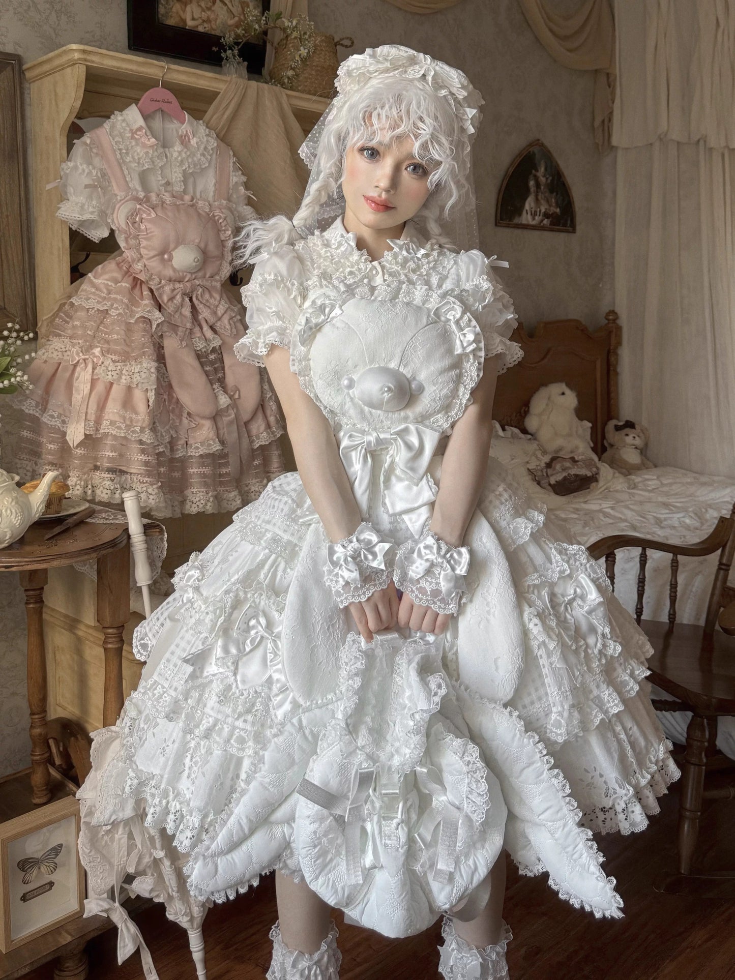 【受注予約~1/12】Princess Bear ワンピース・サロペット【Endless Poetry】