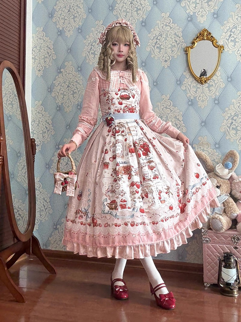 【受注予約~12/16】Strawberry Manor ジャンパースカート【Balladeer】