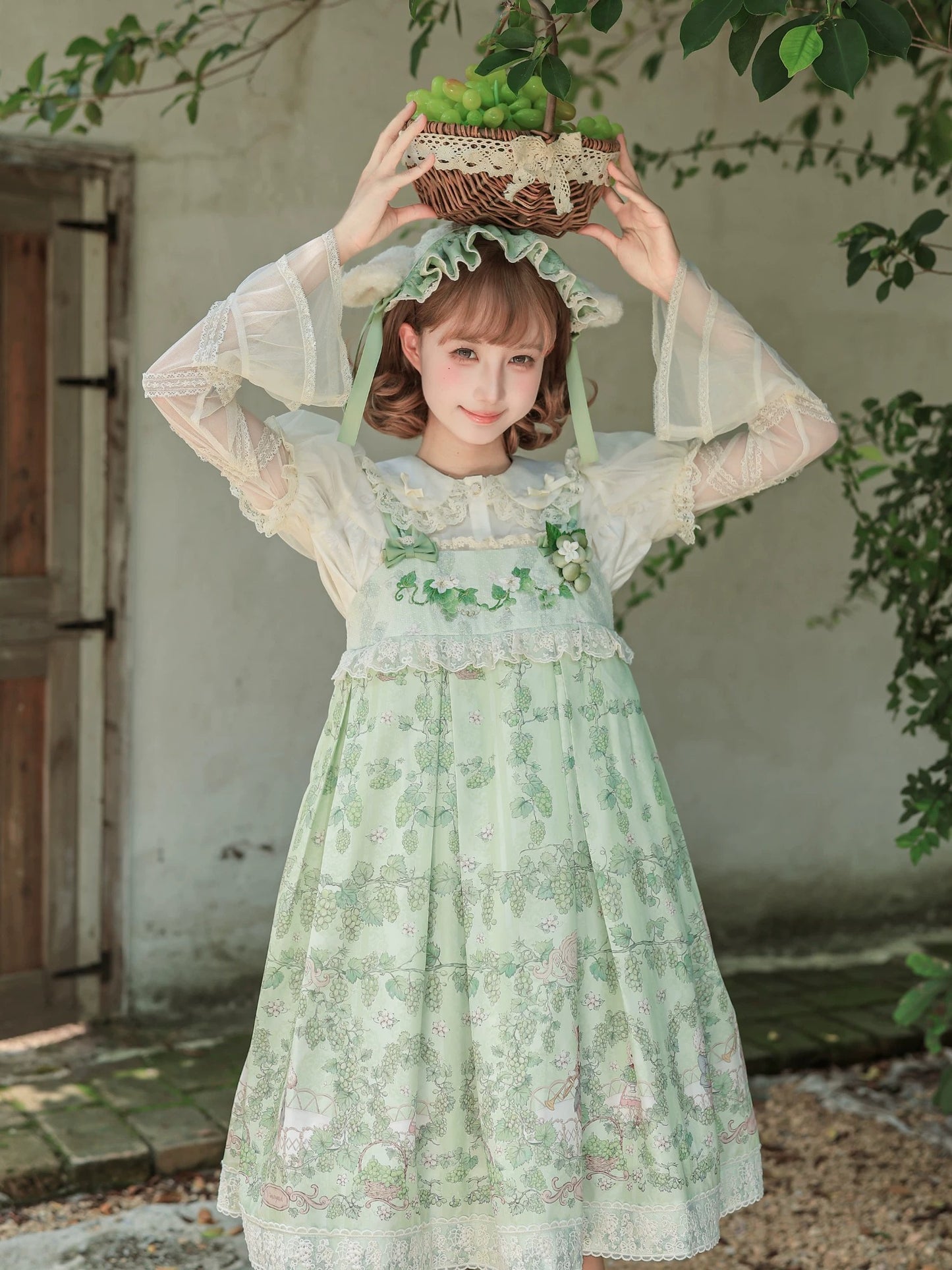 【受注予約~7/29】Vineyard Serenade ジャンパースカート【TwilightCrush】