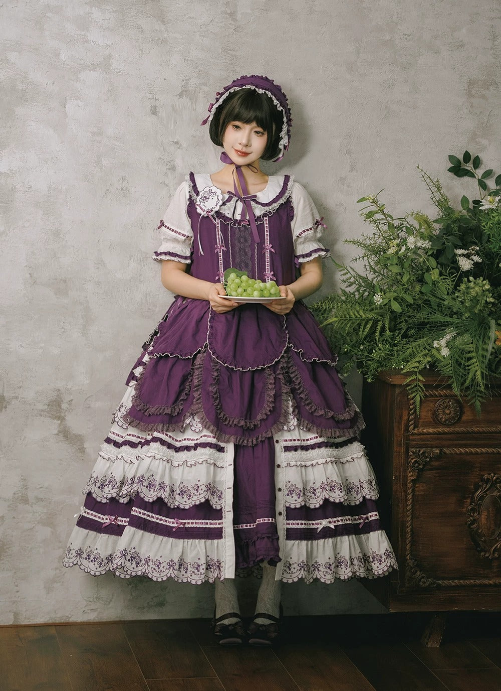 【受注予約~7/23】Orchard of the Four Seasons エプロン【Miss Point】