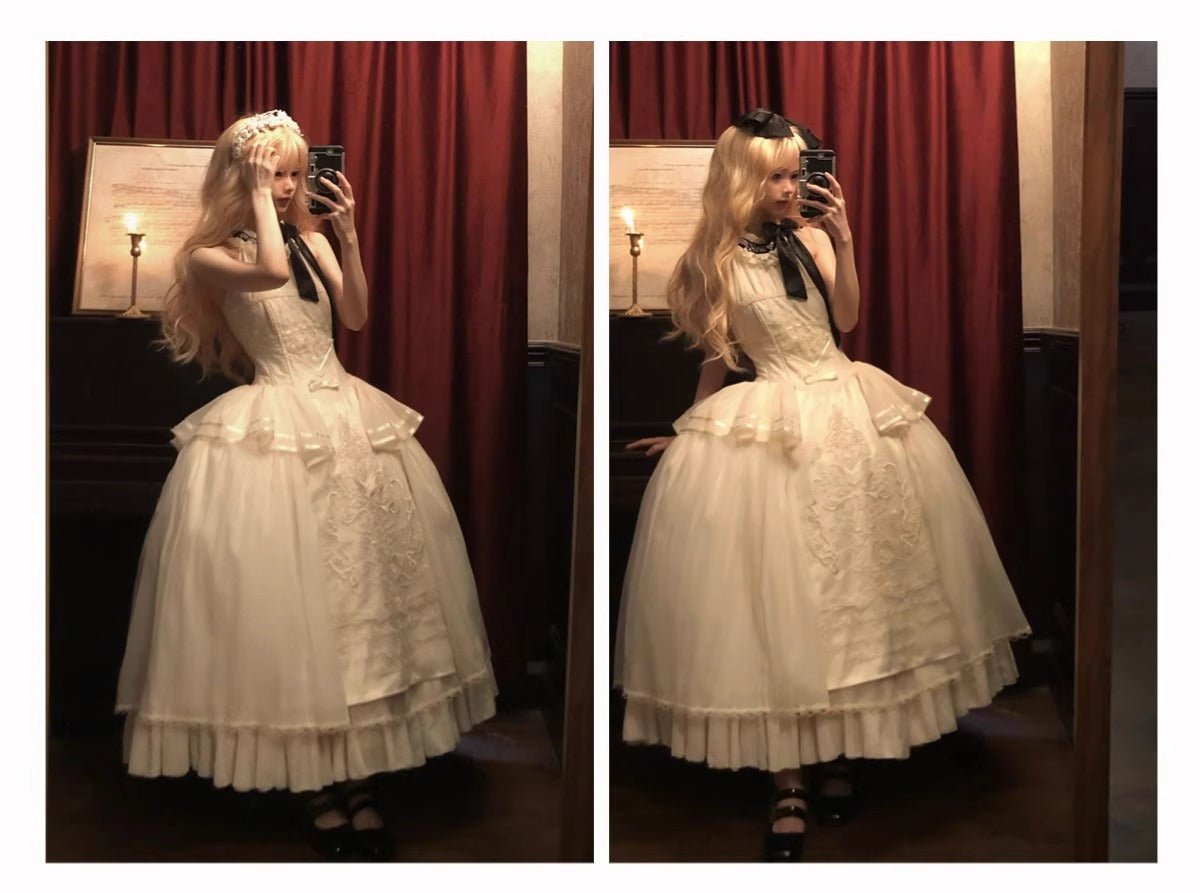 【受注予約~1/13】Liberty Letter ワンピース【Snow】