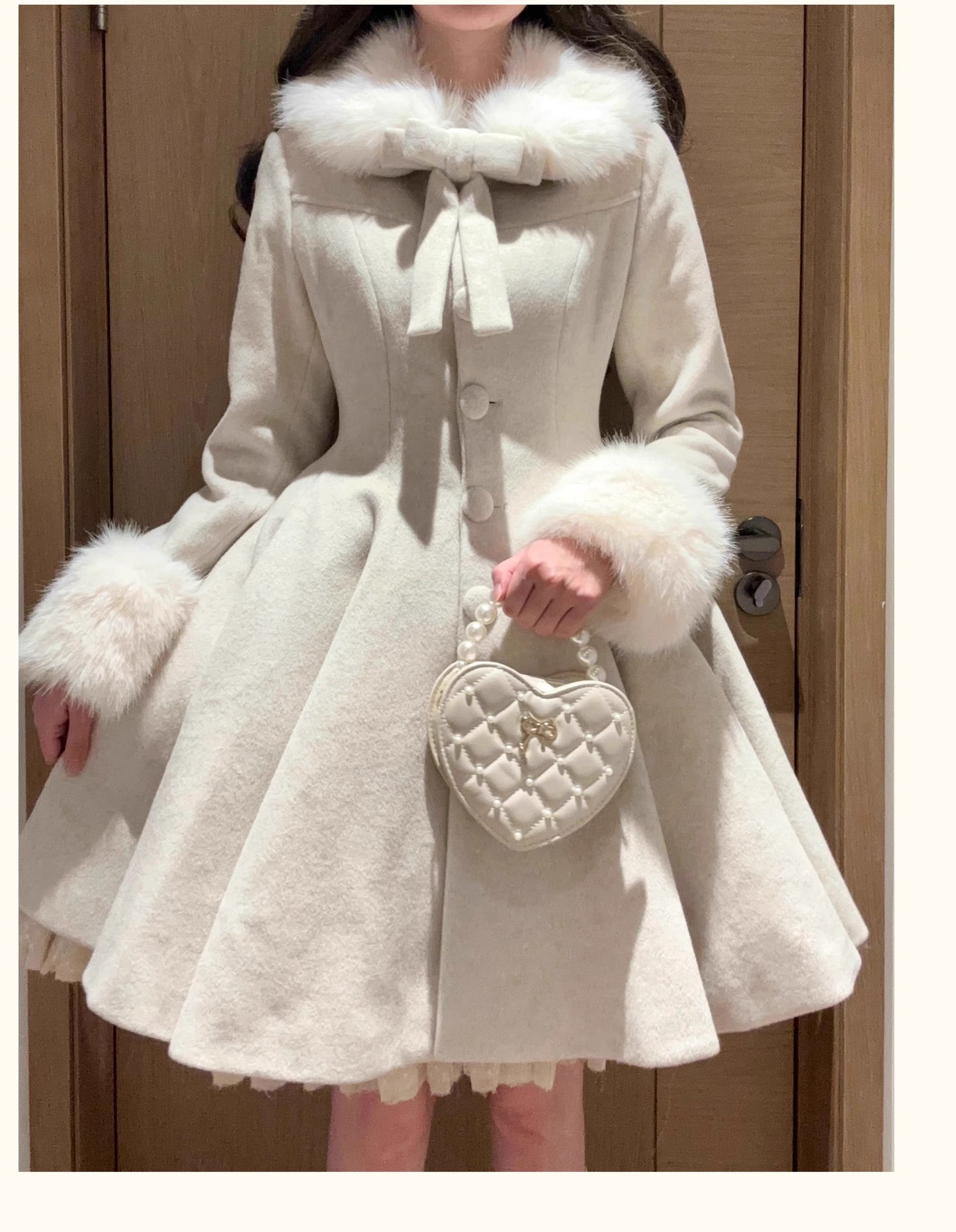 【受注予約~11/10】North Letter コート【Snow】