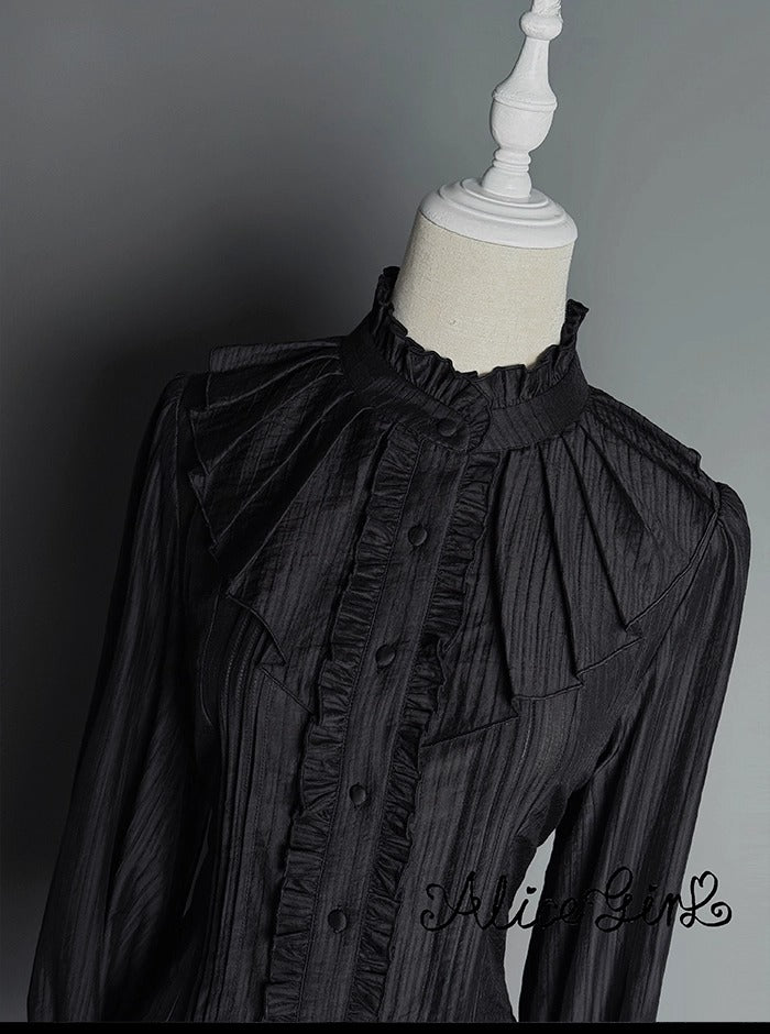 【受注予約~11/6】暗闇執事 ジャケット・マント・ブラウス【Alice Girl】