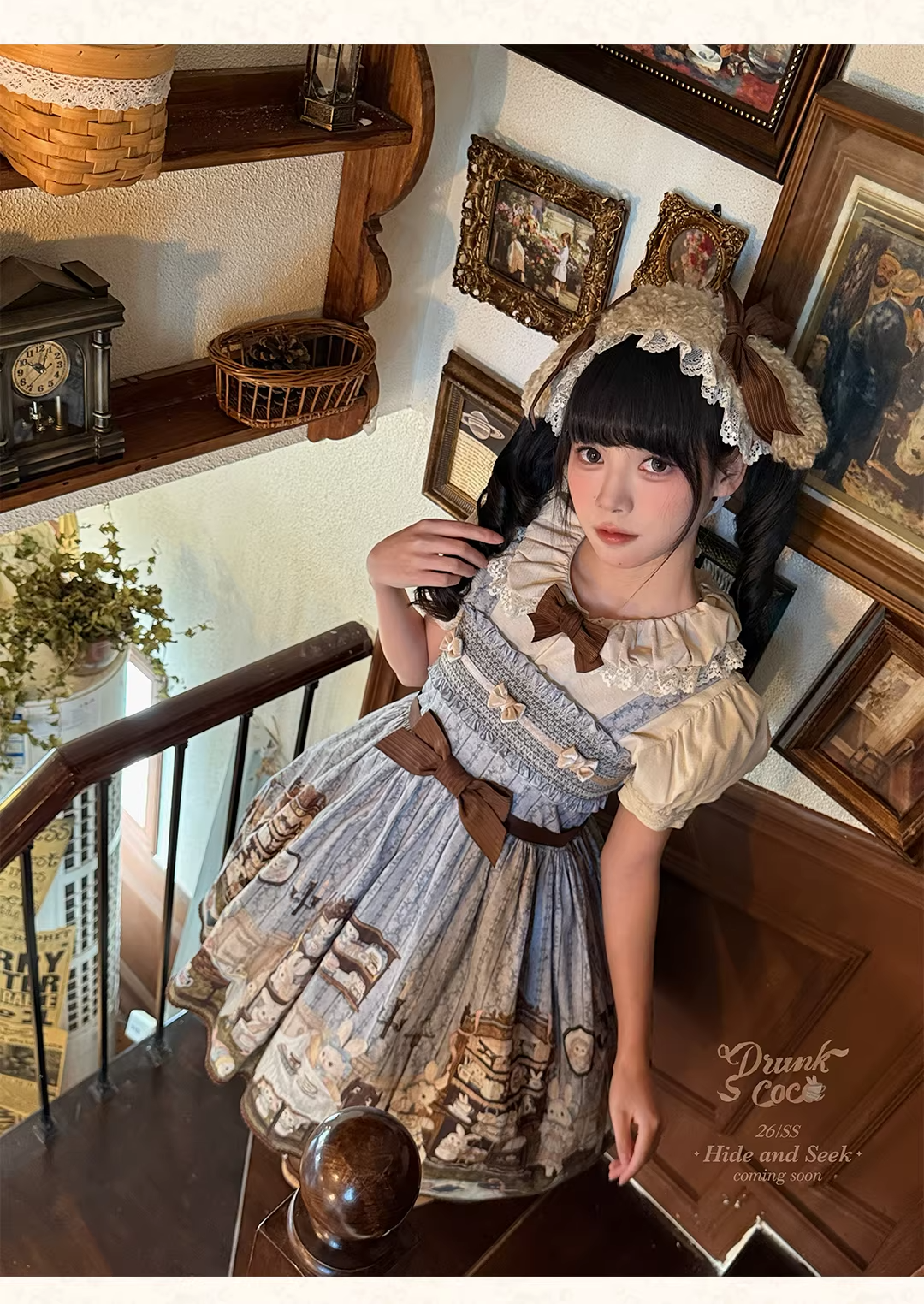 【受注予約~4/26】Hide and Seek 2026Ver. ブラウス【Drunk Coco】