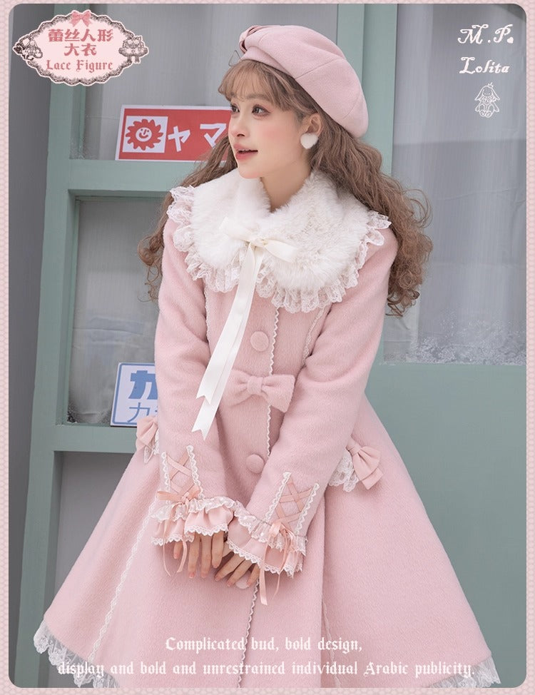 【受注予約~12/23】Race Doll ケープ・コート【花与珍珠匣】