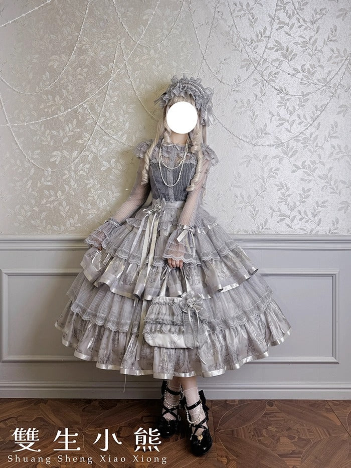 【受注予約~9/11】Gilded Dream トップス・スカート【双生小熊】