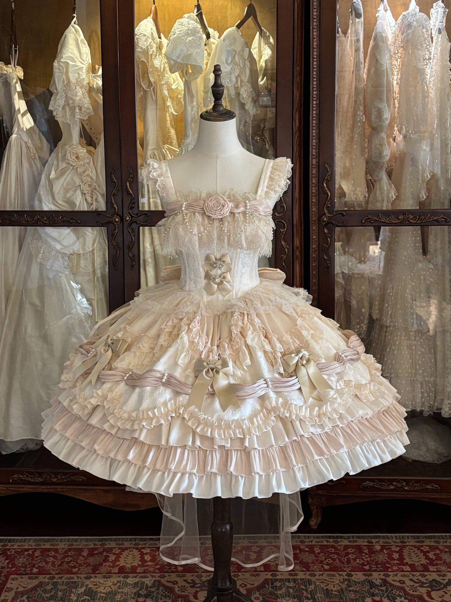 【受注予約~2/19】舞踏会のジャンパースカートセット【Starry Messenger】