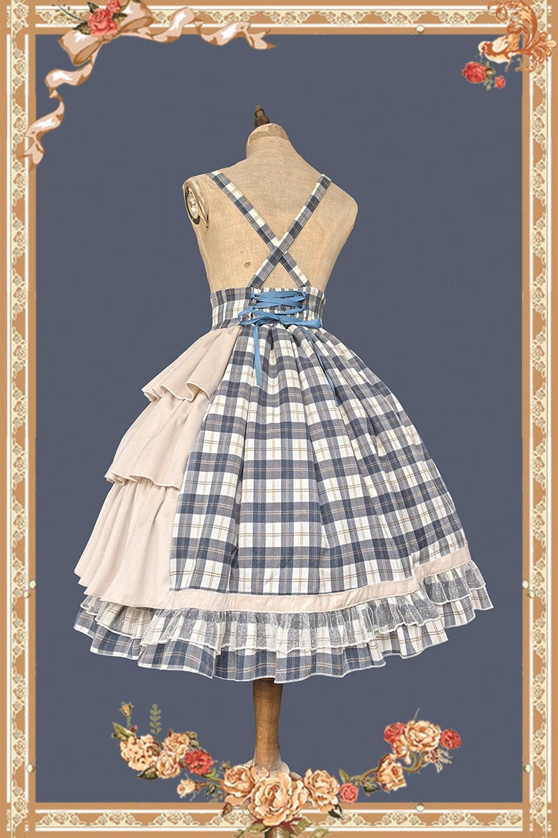 Morning Tune ケープ付きジャンパースカート【Infanta】