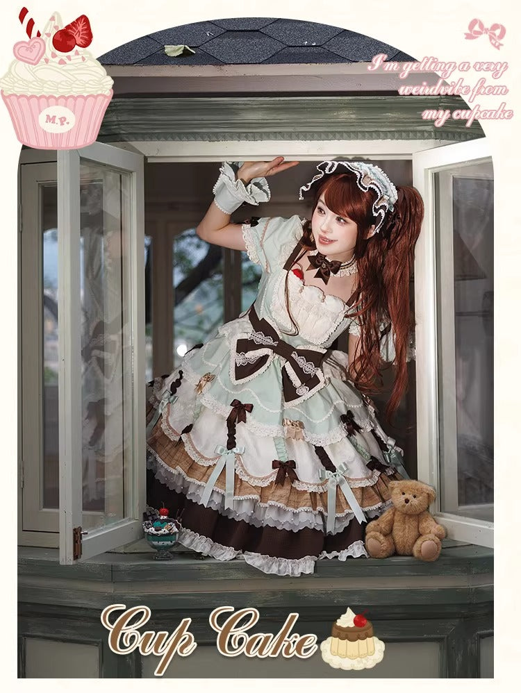 【受注予約~1/26】CupCakes ワンピース【花与珍珠匣】