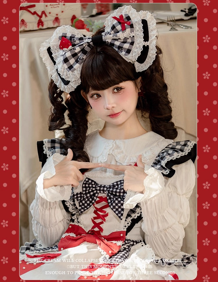 【受注予約~11/18】Strawberry Cake Illustration アクセサリー【花与珍珠匣】