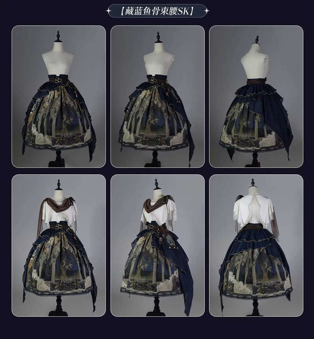 【受注予約~3/8】Hymn of the Timeless Hall トップス・スカート・フルセット【物語者】