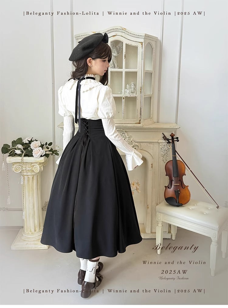 【受注予約~11/18】Winnie and the Violin スカート・ジャケット【Beleganty】