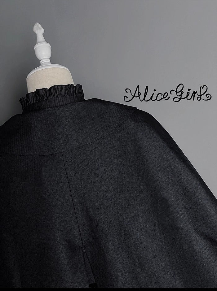 【受注予約~11/6】暗闇執事 ジャケット・マント・ブラウス【Alice Girl】