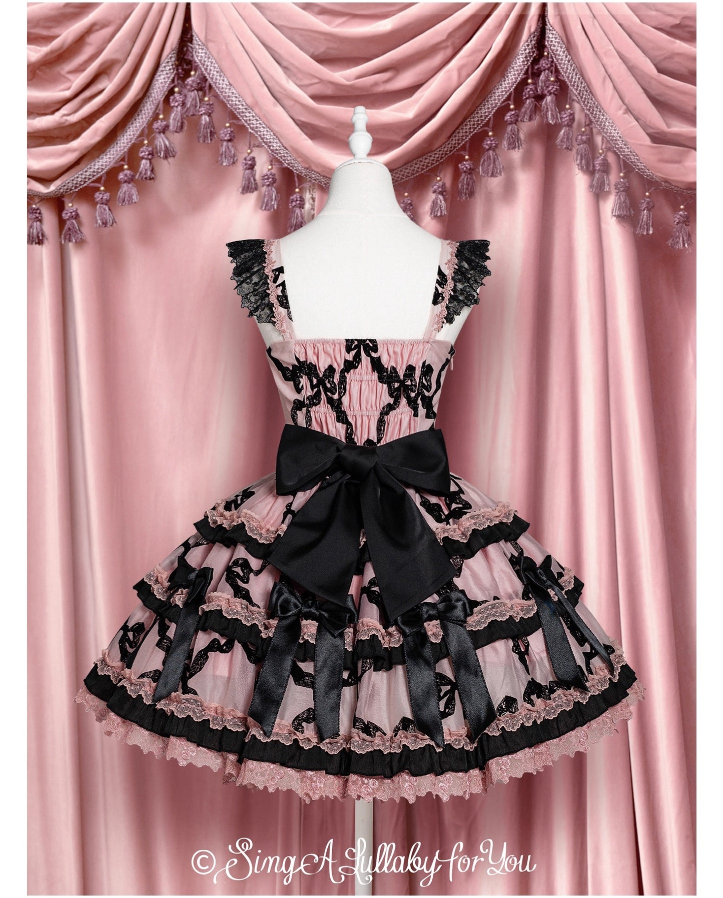 Antique Doll Wall Flocking Doll フルセット【Lullaby】