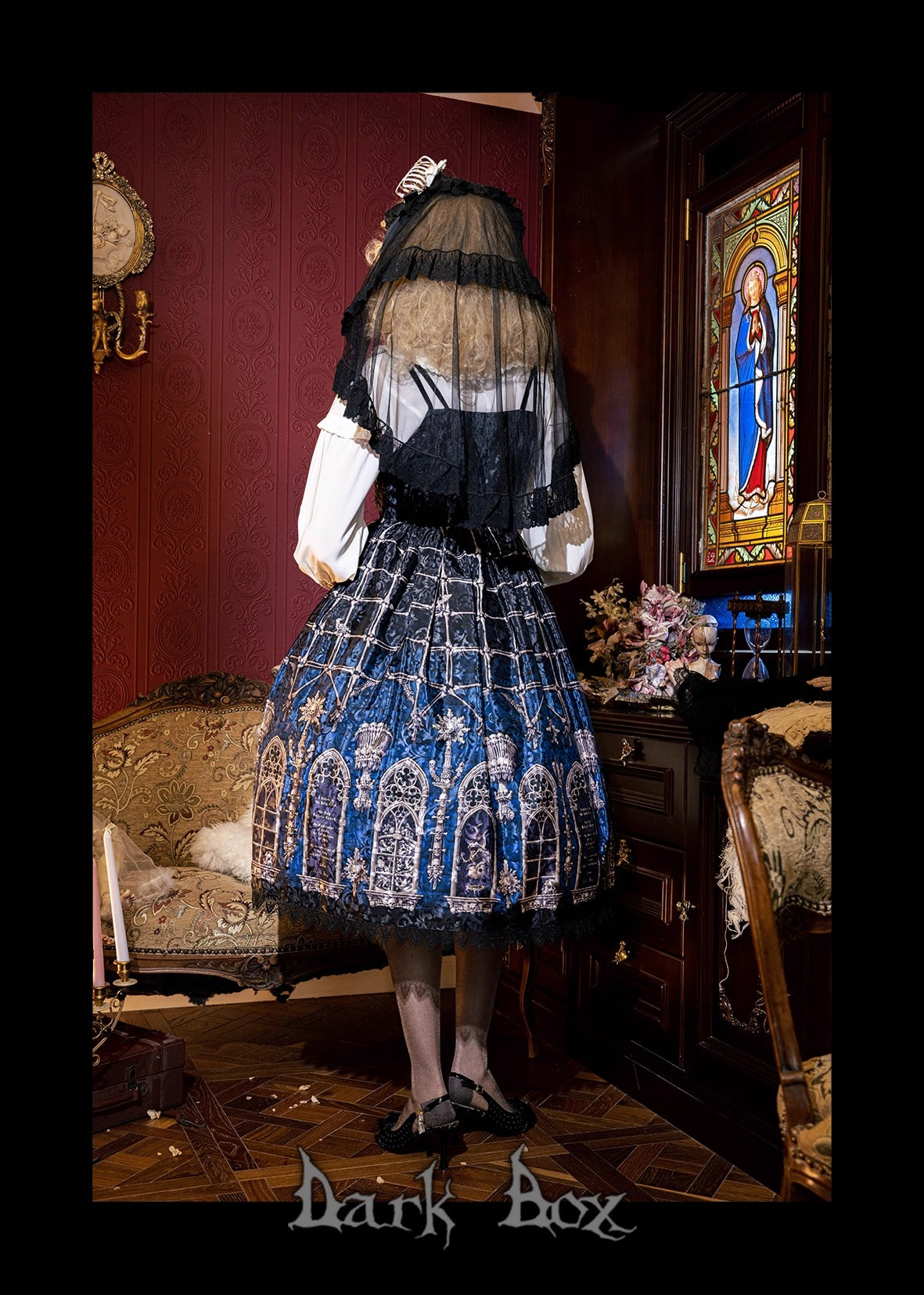 【受注予約~11/10】Ossuary ジャンパースカート【Dark Box】