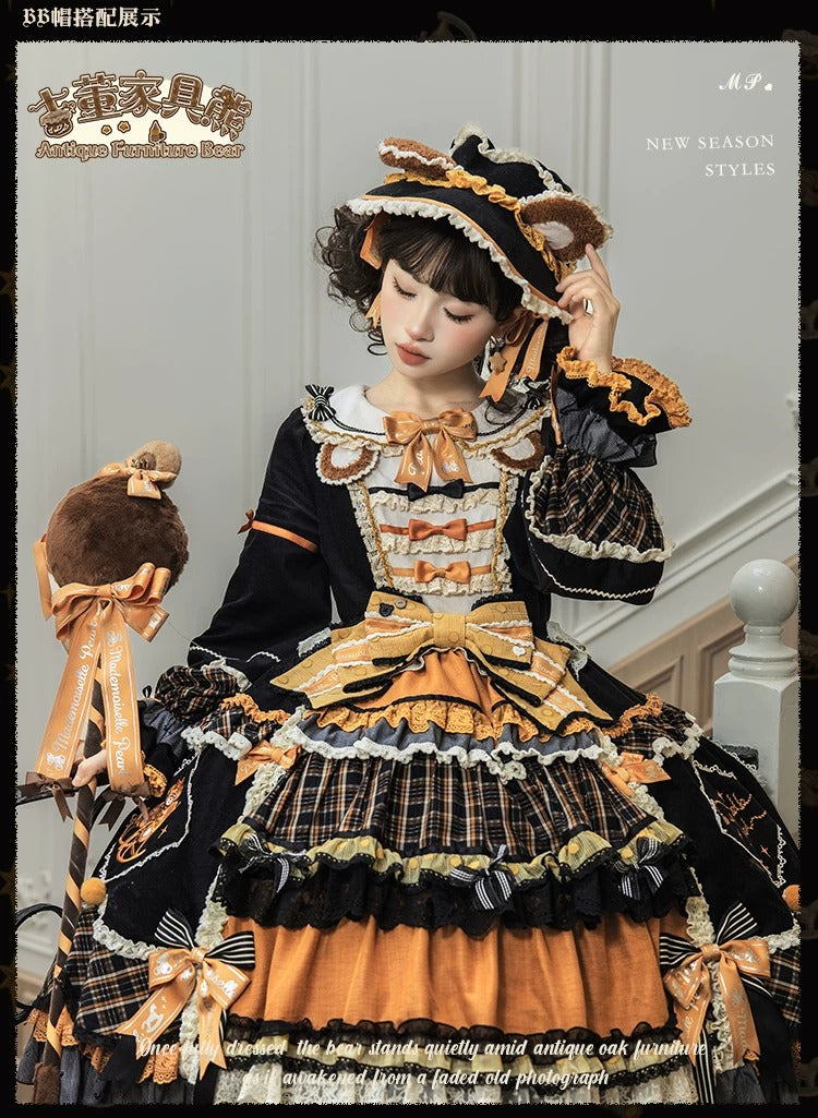 【受注予約~9/8】Antique Furniture Bear アクセサリー【Melliflorpearl】
