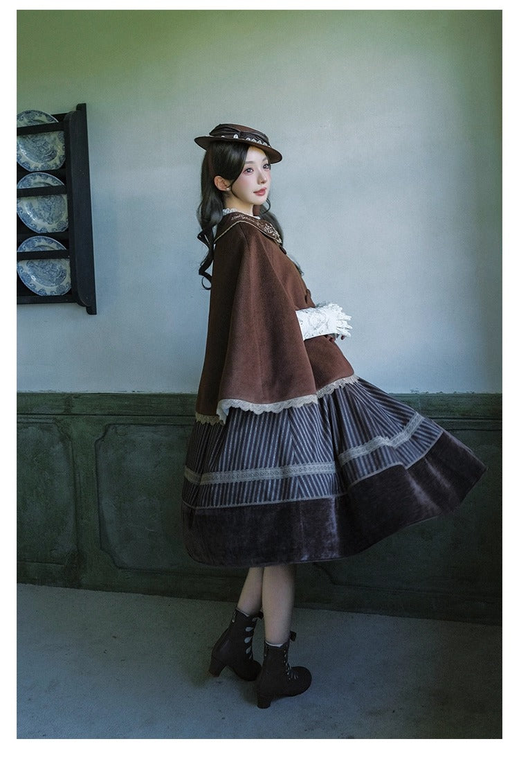 【受注予約~10/30】Austen's Letters ケープ・刺繍トップス【NDC】