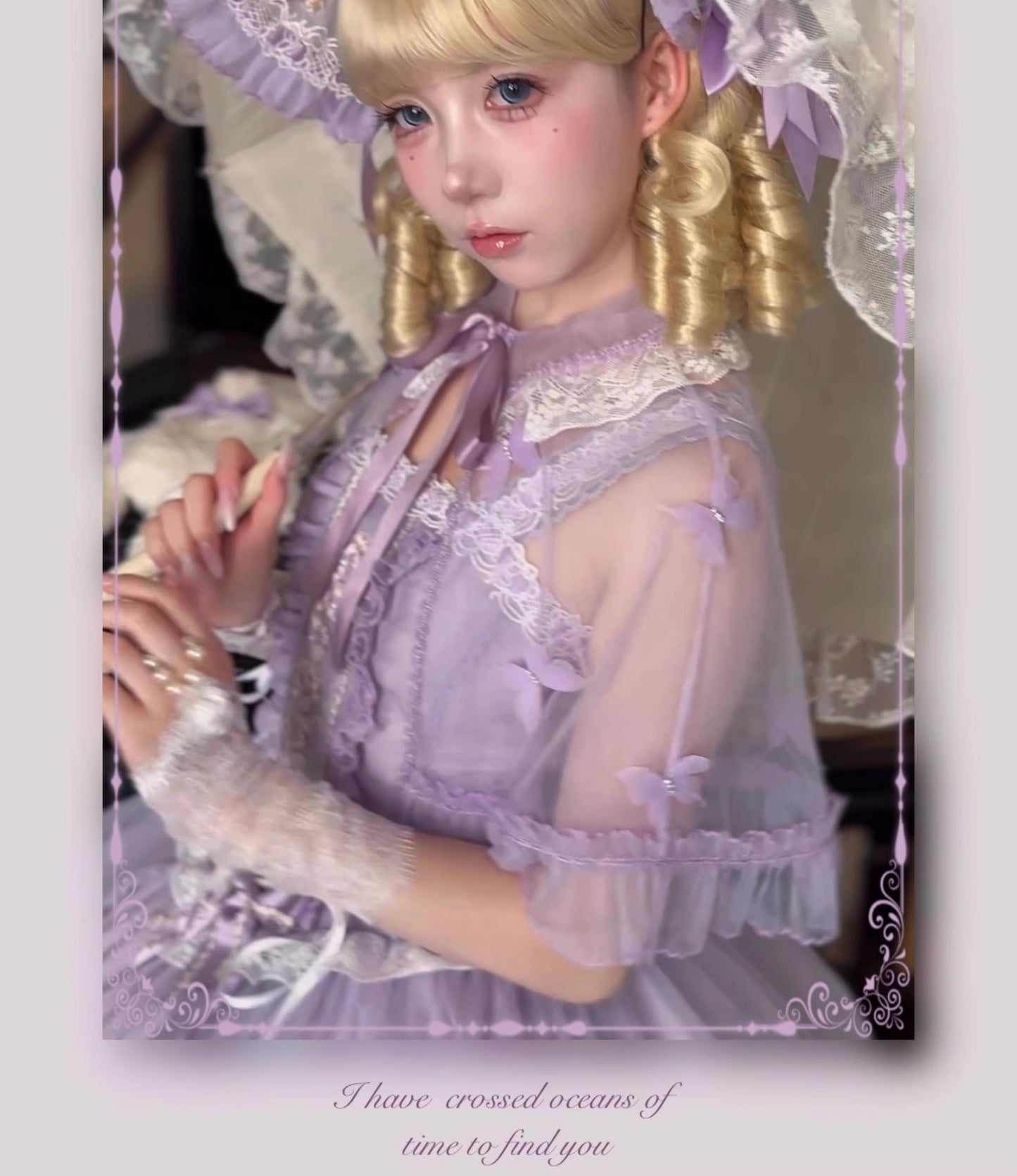 【受注予約~10/15】Bouquet Charlotte ジャンパースカート【Bolelo】