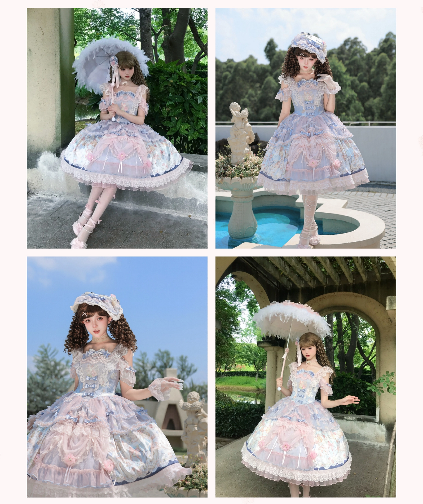 【受注予約~7/26】Cupid, God of Love ワンピース・ジャンパースカート【Dreamscape Double Cherry Blossom Box】