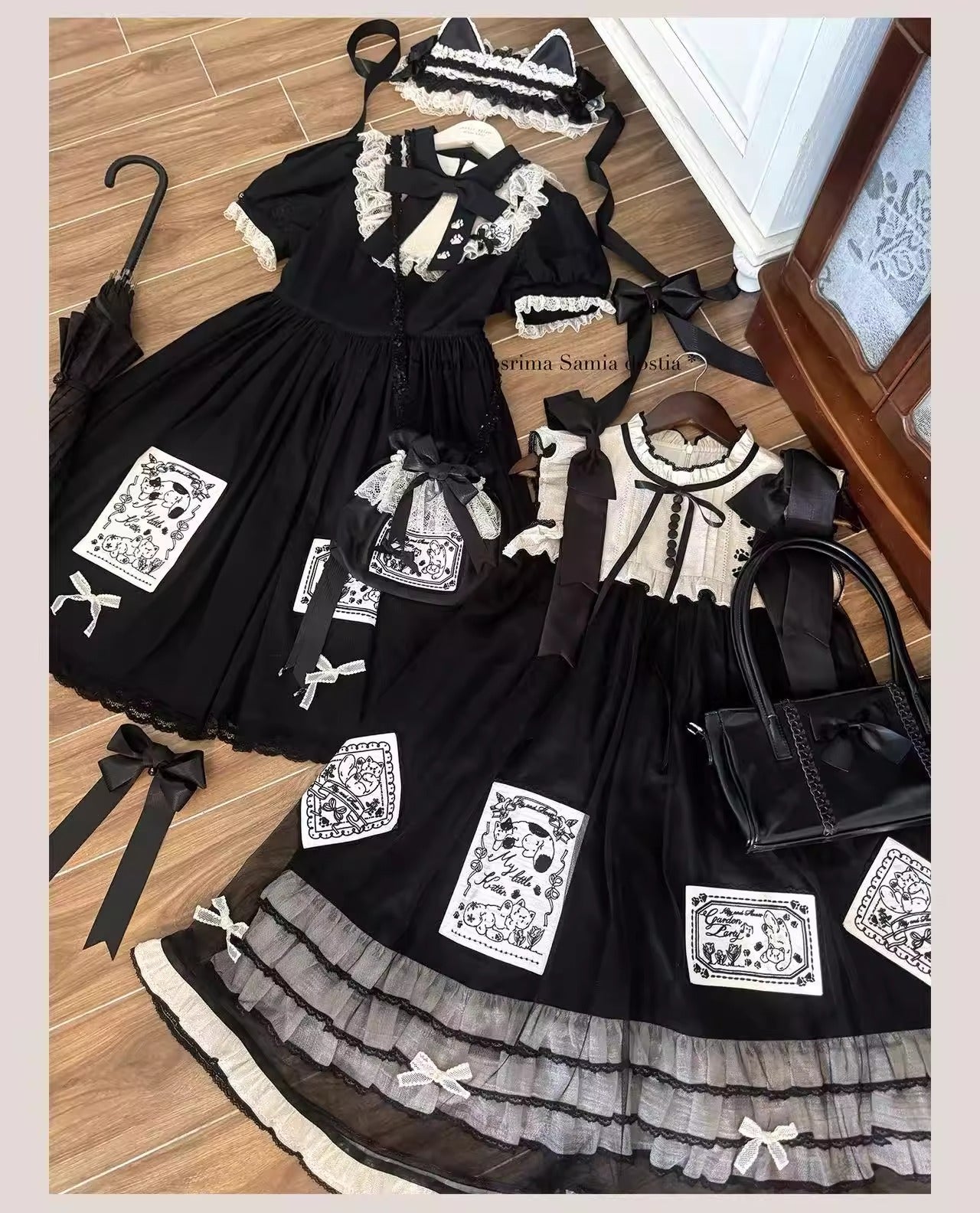 【受注予約~12/3】My Sweet Cat ワンピース【WF】