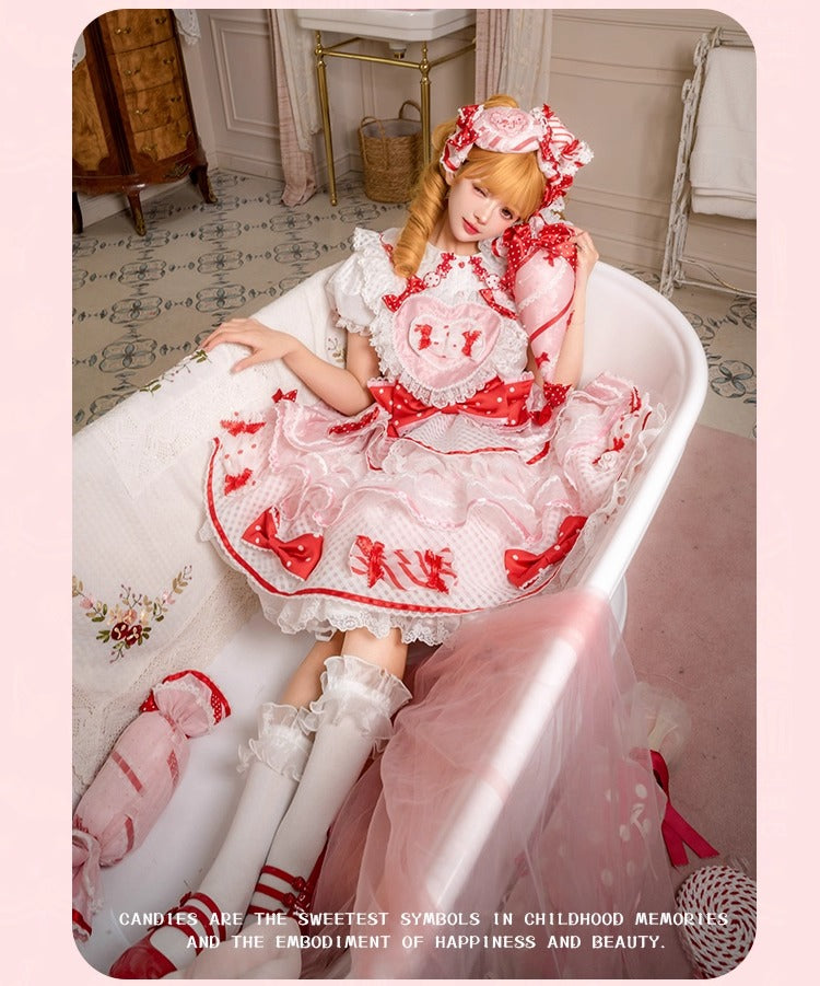 【受注予約~12/8】Candy Wrapper トップス・スカート【花与珍珠匣】