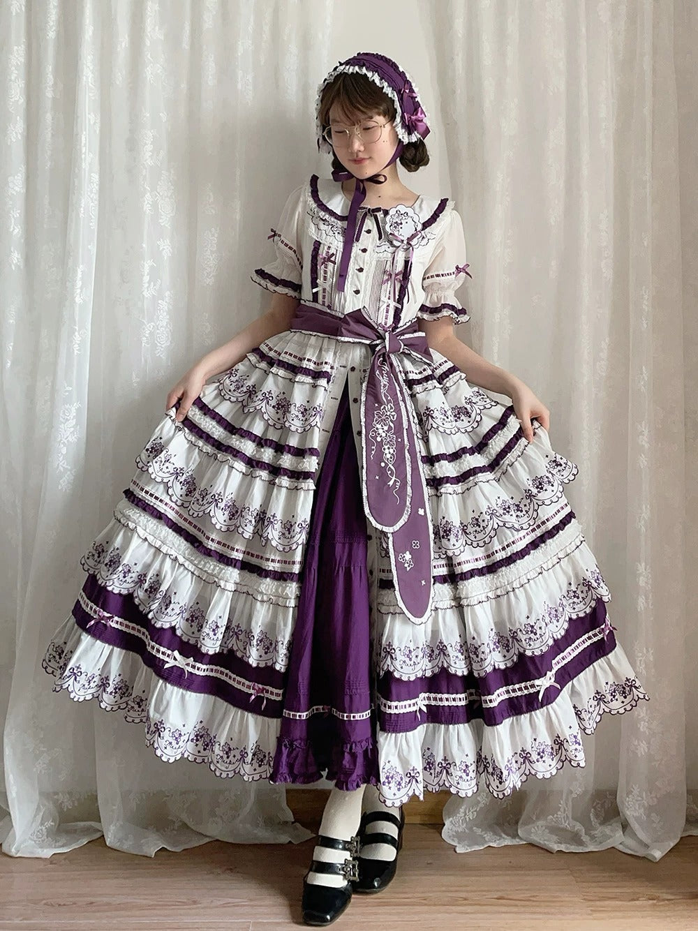 【受注予約~7/23】Orchard of the Four Seasons スカート【Miss Point】