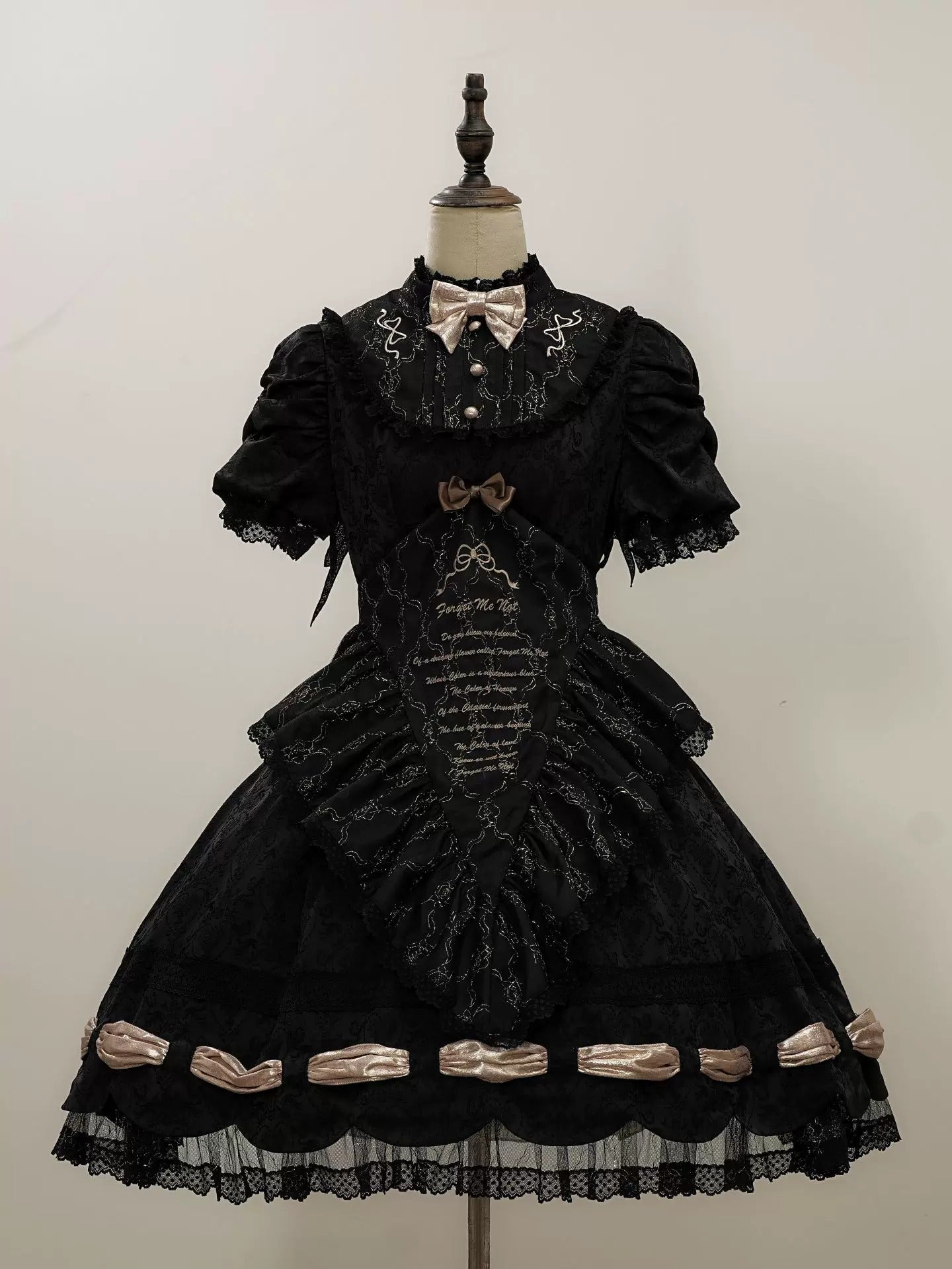 【受注予約~5/28】夢境の詩 ワンピース・エプロンセット【AsleepTownlet】